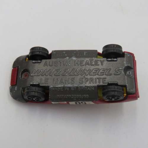Corgi Juniors whizzwheels Austin Healey Le Mans Sprite toy car