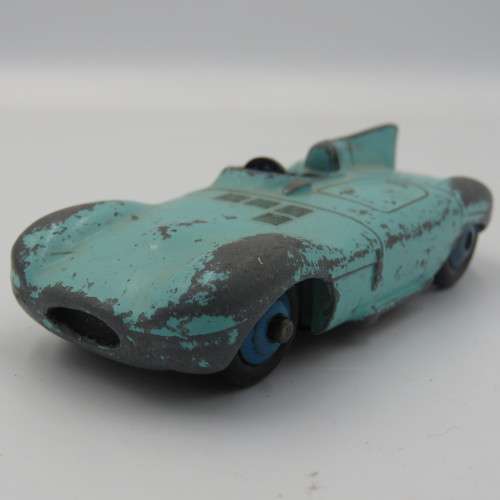 Meccano Ltd Dinky toys #238 Jaguar Type D die-cast toy car