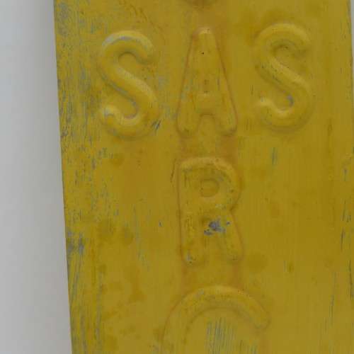Vintage SA Railways SAR/SAS metal sign