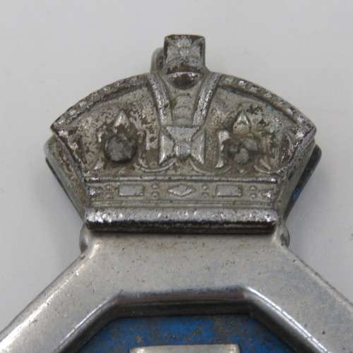 1950`s RAC Royal Automobile club member car badge