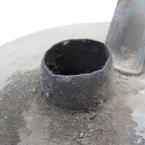 Old SA Railways fuel can - no lid - marked SAR/SAS on base
