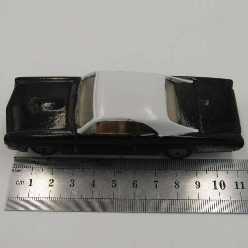 Vintage Gamda Koor Pontiac G.T.O No. 8107 die-cast model car