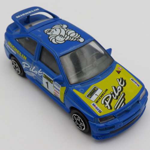 Bburago Ford Escort RS Cosworth die-cast racing model car - scale 1/43