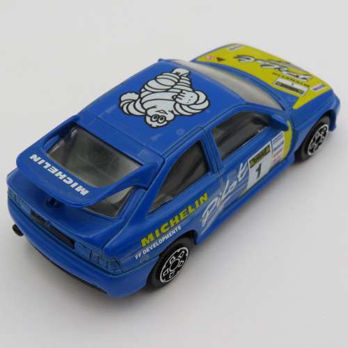 Bburago Ford Escort RS Cosworth die-cast racing model car - scale 1/43