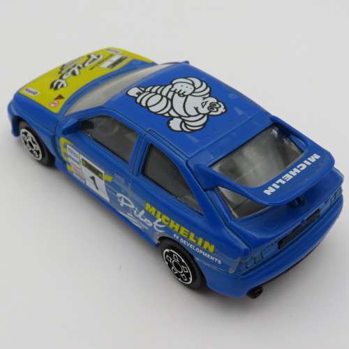 Bburago Ford Escort RS Cosworth die-cast racing model car - scale 1/43
