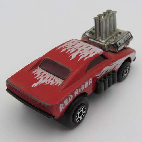Matchbox Red Rider hot rod toy car