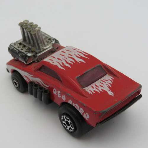 Matchbox Red Rider hot rod toy car
