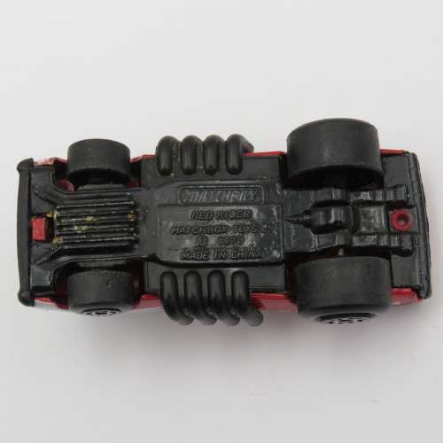 Matchbox Red Rider hot rod toy car