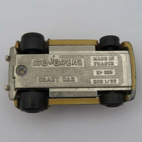 Majorette #223 Crazy car die-cast toy car