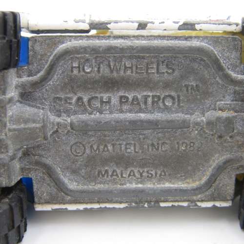 Vintage Hot Wheels Beach Patrol Real Riders toy truck - no  surfboards