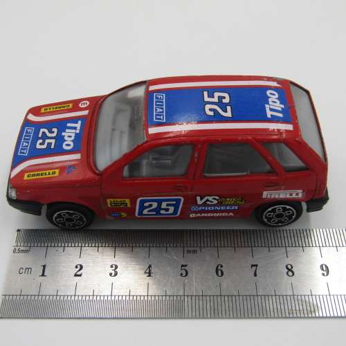 Bburago Fiat Tipo die-cast racing car - scale 1/43