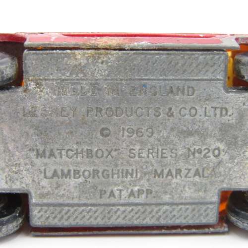 Matchbox Superfast #20 Lamborghini Marzal die-cast toy car