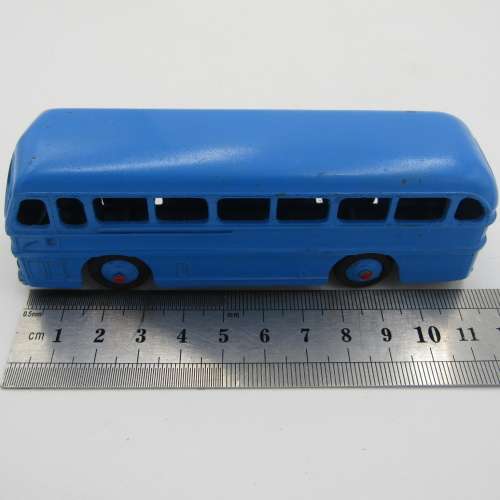 Meccano Ltd Dinky Toys #282 Duple Roadmaster Leyland Royal Tiger die-cast bus toy car - repainted