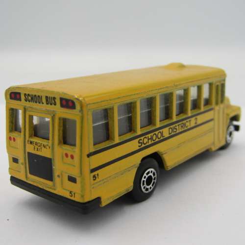 Matchbox School bus die-cast toy car - scale 1/95
