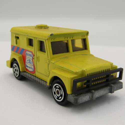 Majorette #204 Bank Security die-cast toy car - scale 1/57