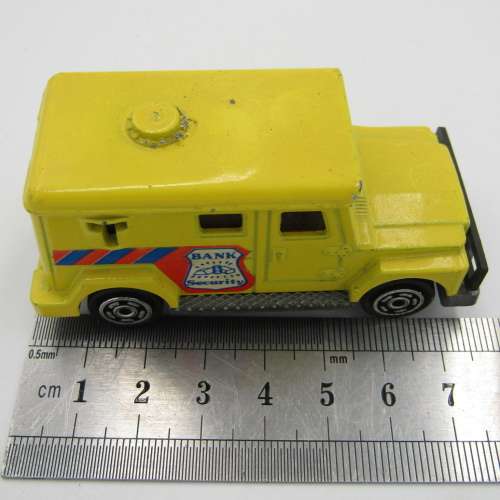 Majorette #204 Bank Security die-cast toy car - scale 1/57