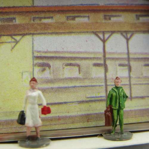 Walter Merten HO Scale model railway figurines