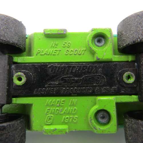Matchbox Superfast #59 Planet scart die-cast toy car