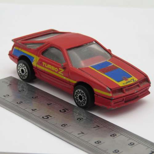 Matchbox 1984 Dodge Daytona Turbo Z die-cast toy car - scale 1/58