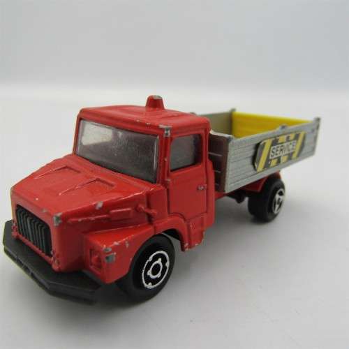 Majorette scania services tipper truck die-cast toy car
