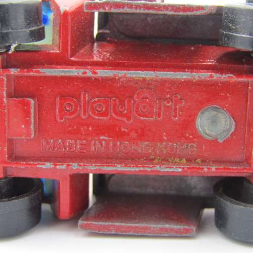 Playart die-cast fire engine toy car