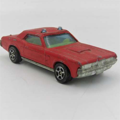 Corgi Juniors Whizzwheels Mercury Cougar XR7 die-cast police chief toy car