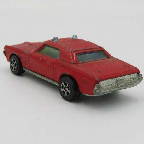 Corgi Juniors Whizzwheels Mercury Cougar XR7 die-cast police chief toy car