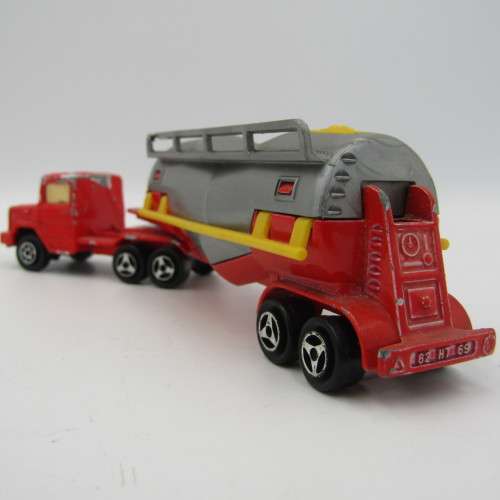 Majorette # 379 Magirus toy truck with tanker