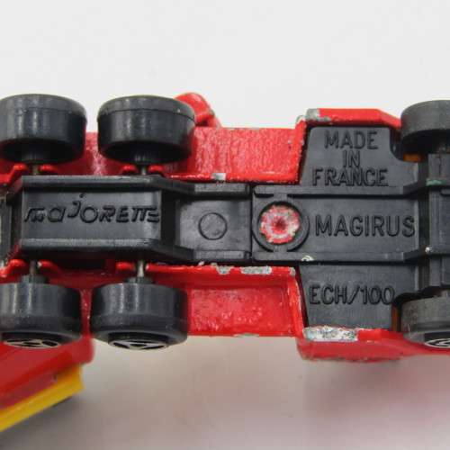 Majorette # 379 Magirus toy truck with tanker