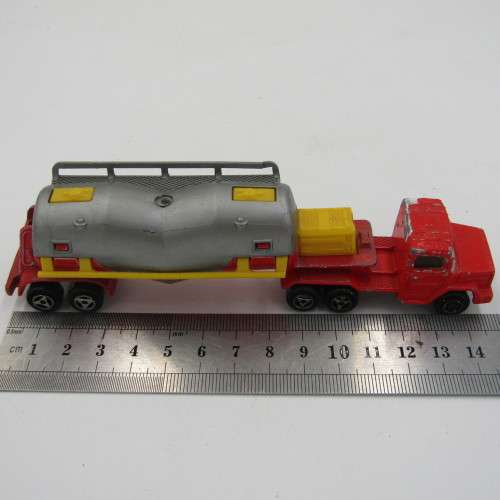 Majorette # 379 Magirus toy truck with tanker
