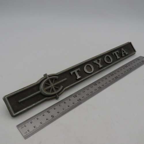 Vintage Toyota Corona car badge