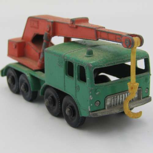 Lesney Matchbox # 30 die-cast 8 Wheel crane toy car