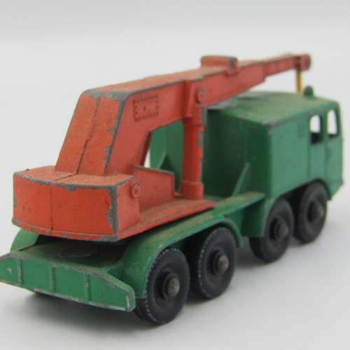 Lesney Matchbox # 30 die-cast 8 Wheel crane toy car