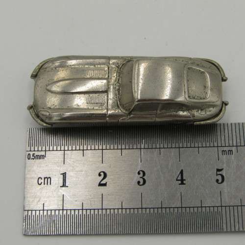 Vintage Kerico 1961 Jaquar E-type keyring holder car - no keyring