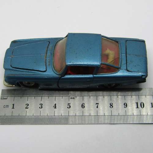 Corgi Toys Ghia L6.4 with Chrysler V8 Engine die-cast model car - rear bumper missing