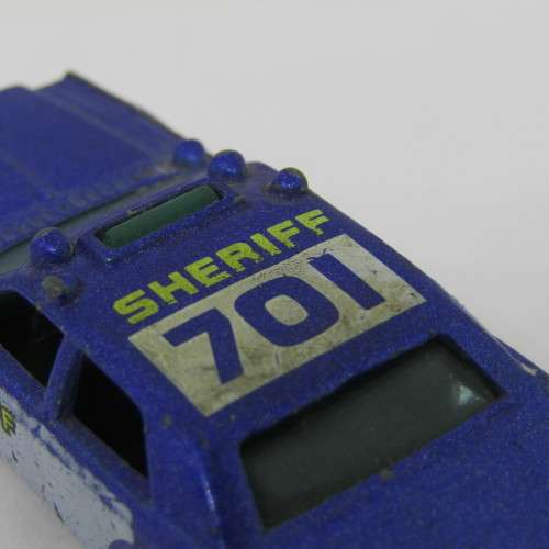 Hot Wheels Sheriff 701 petrol car