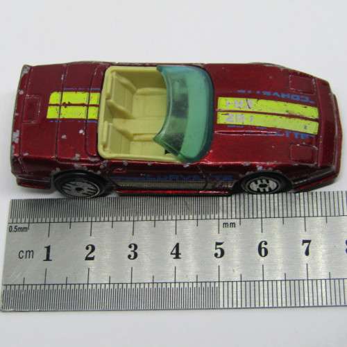 Hot Wheels 1963 Custom Corvette die-cast toy car