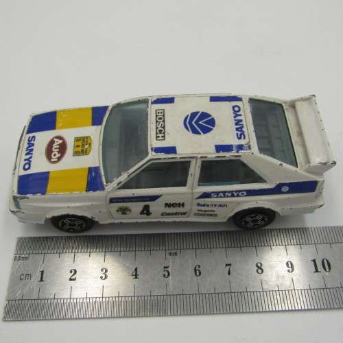 Bburago Audi Quattro rally model car scale 1/43