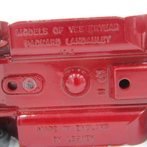 Matchbox Models of Yesteryear No. 11 Packard Landaulet die-cast model car