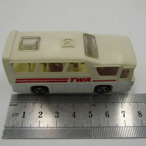 Majorette #262 TWA Minibus die-bus toy car