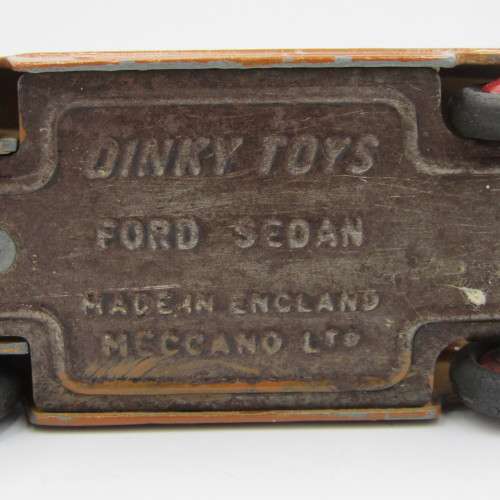 Meccano Ltd Dinky Toys Ford Sedan toy car - Repainted