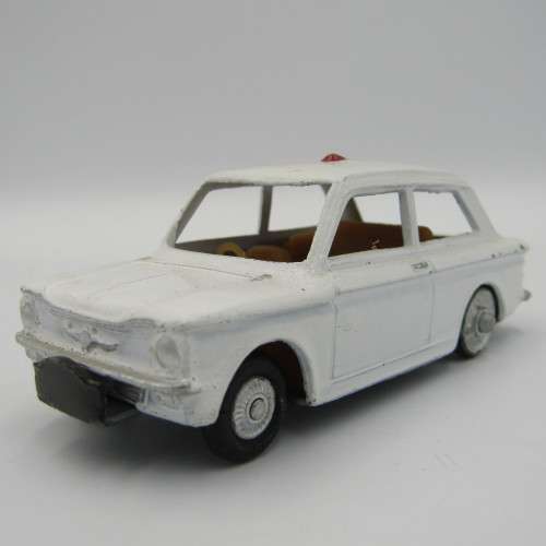 Corgi Toys Sunbeam Imp die-cast model car - rear wheels replaced - repainted
