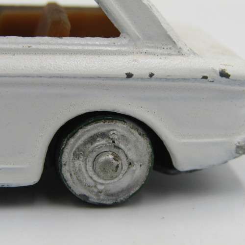 Corgi Toys Sunbeam Imp die-cast model car - rear wheels replaced - repainted