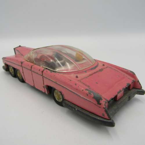 Meccano Ltd Dinky Toys Lady Penelope`s Fab 1 Thunderbirds toy car - scales No 100 - rockets missing