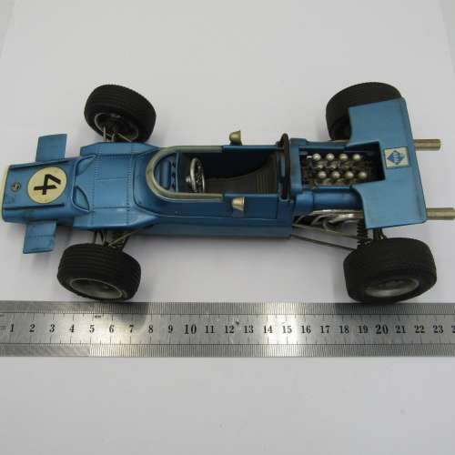 Schuco 1074 Matra-Ford Formel 1 mechanical toy car with key - working