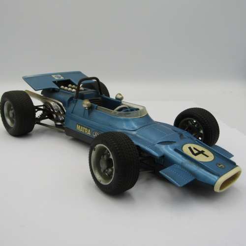 Schuco 1074 Matra-Ford Formel 1 mechanical toy car with key - working
