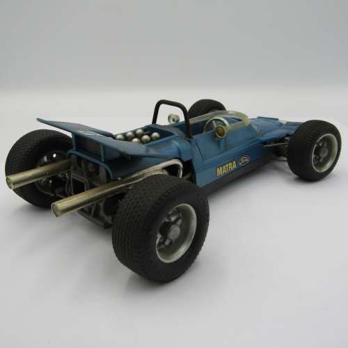 Schuco 1074 Matra-Ford Formel 1 mechanical toy car with key - working