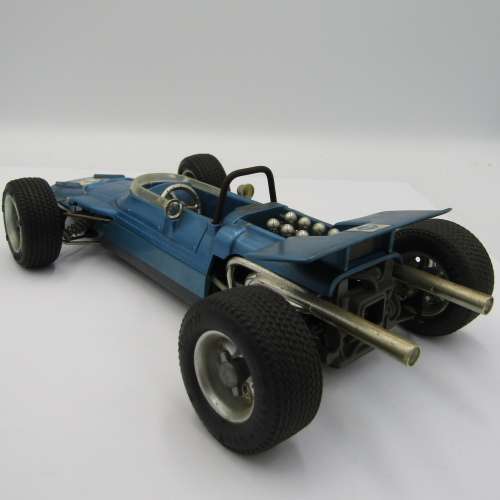 Schuco 1074 Matra-Ford Formel 1 mechanical toy car with key - working