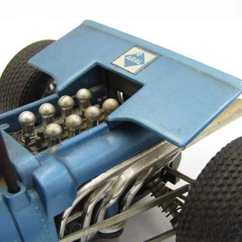 Schuco 1074 Matra-Ford Formel 1 mechanical toy car with key - working