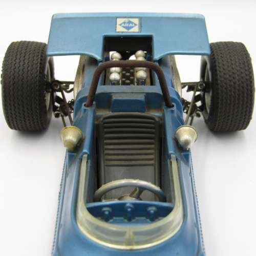 Schuco 1074 Matra-Ford Formel 1 mechanical toy car with key - working